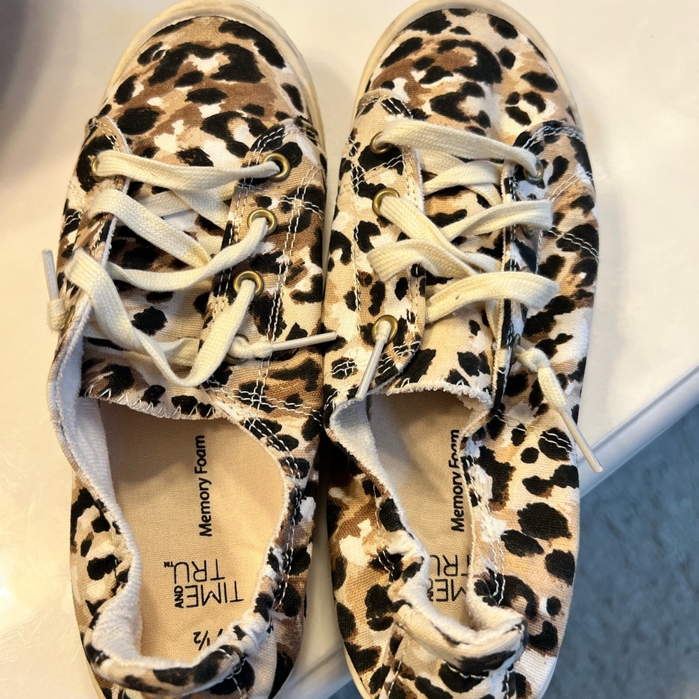 Leopard print shoes